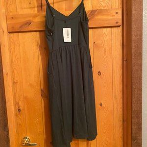 yathon, emerald green dress, size Medium